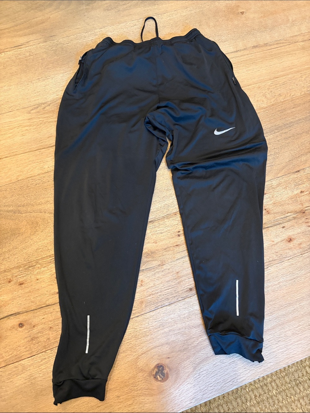 Nike Black Reflective Athletic Joggers